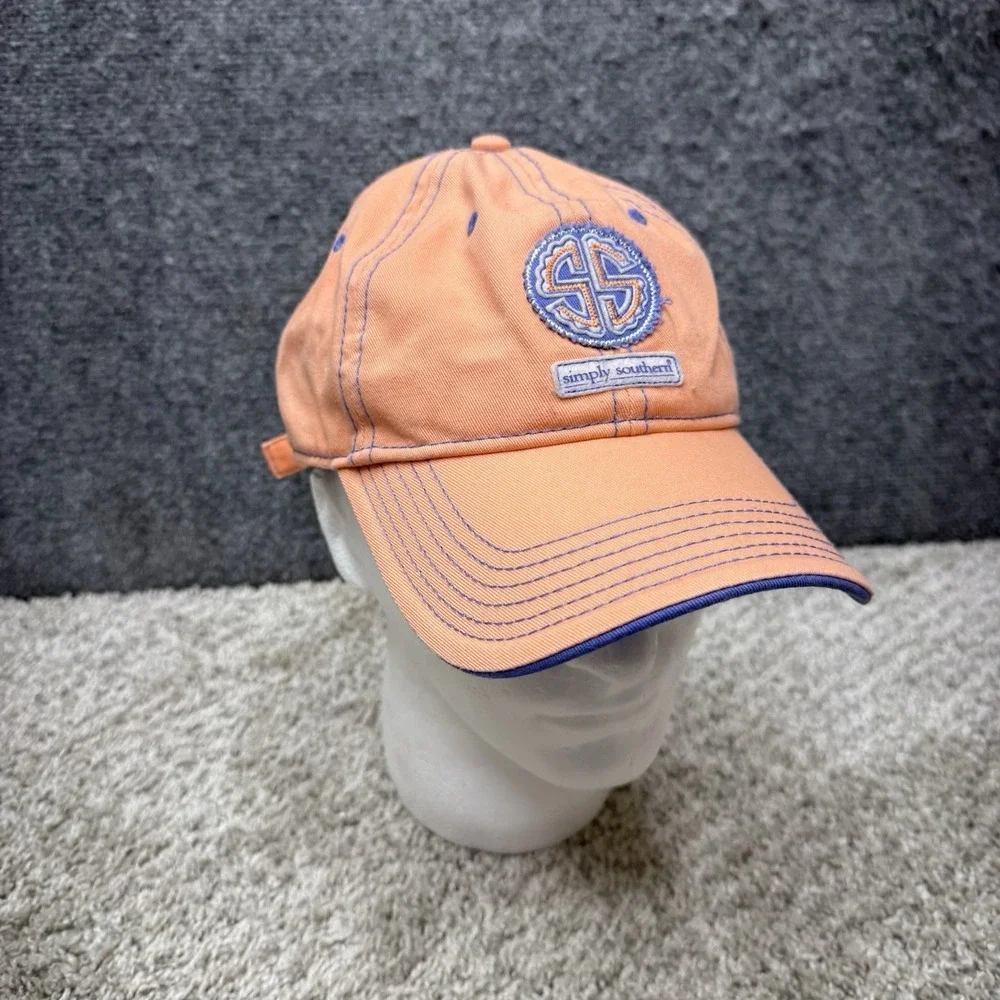Simply Southern Adjustable Hat Cap women's distressed country girl